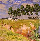 Emile Claus La Berge Rangee (Juillet) painting